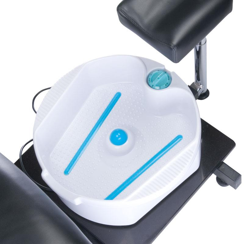 Fotel Do Pedicure Z Masażerem Stóp Bw-100 Czarny