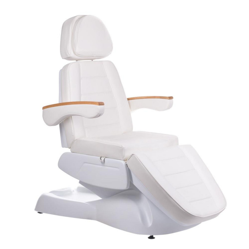 Fotel Kosmetyczny Elektryczny Lux Bw-273 B-4 Biały