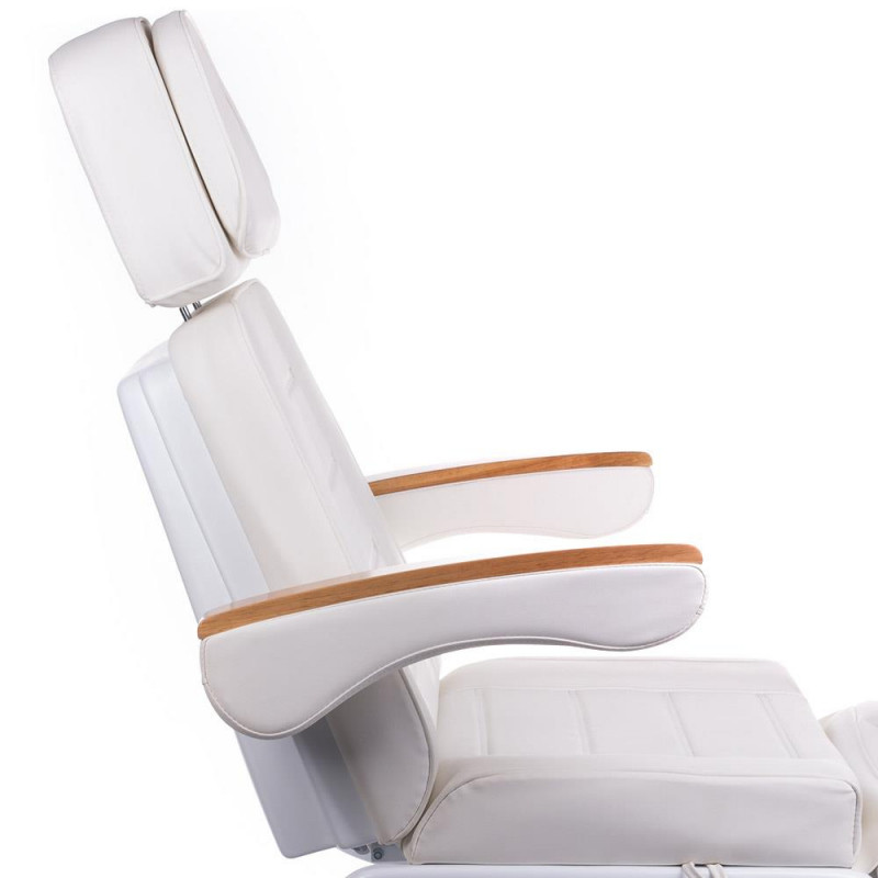 Fotel Kosmetyczny Elektryczny Lux Bw-273 B-4 Biały