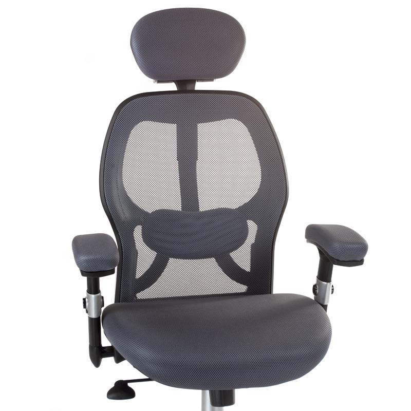 Fotel Ergonomiczny Corpo Comfort Bx-4144 Szary