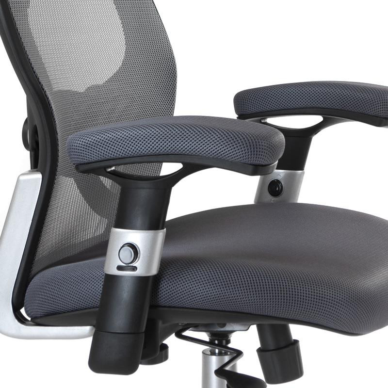 Fotel Ergonomiczny Corpo Comfort Bx-4144 Szary