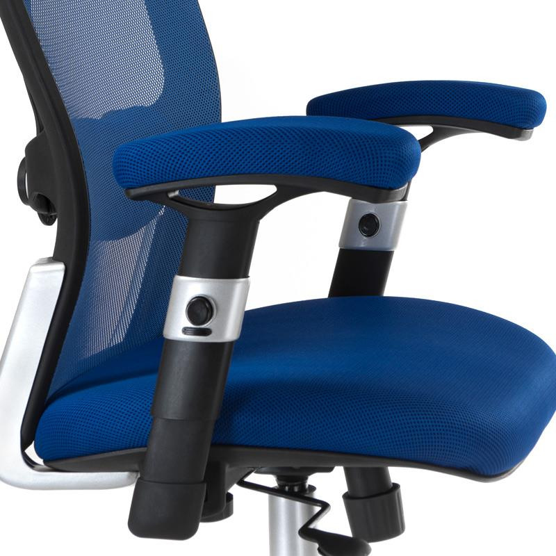 Fotel Ergonomiczny Corpo Comfort Bx-4147 Niebieski