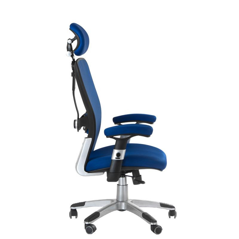 Fotel Ergonomiczny Corpo Comfort Bx-4147 Niebieski