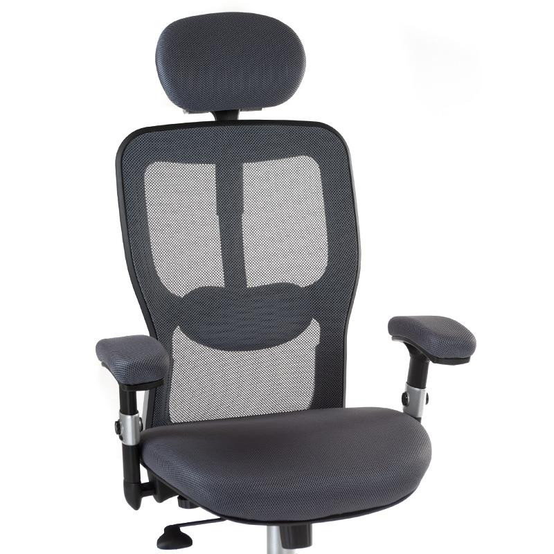 Fotel Ergonomiczny Corpo Comfort Bx-4147 Szary
