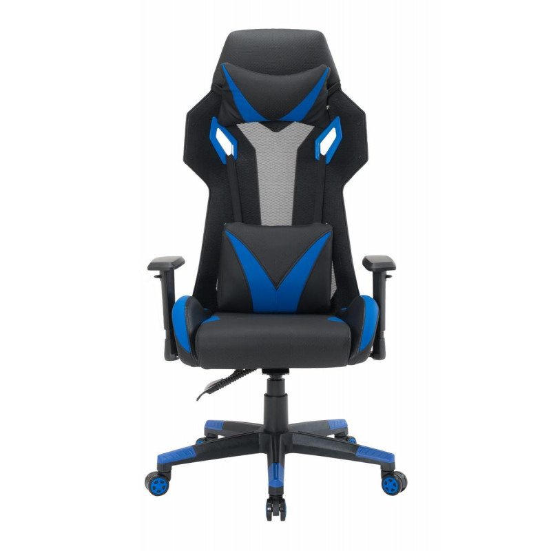 Fotel Gamingowy Racer Corpo Comfort Bx-5124 Niebies