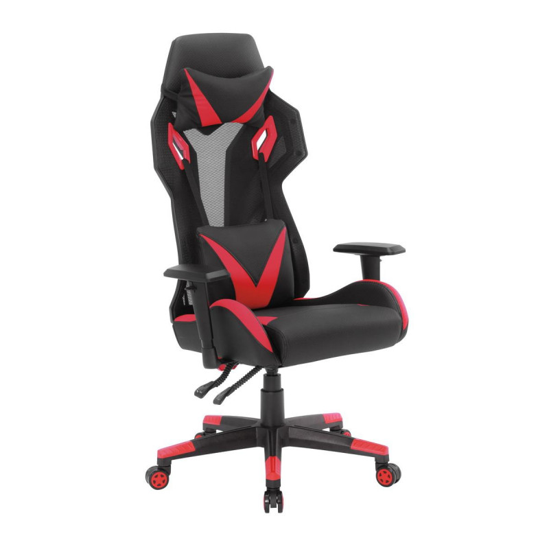 Fotel Gamingowy Racer Corpo Comfort Bx-5124 Czerwon