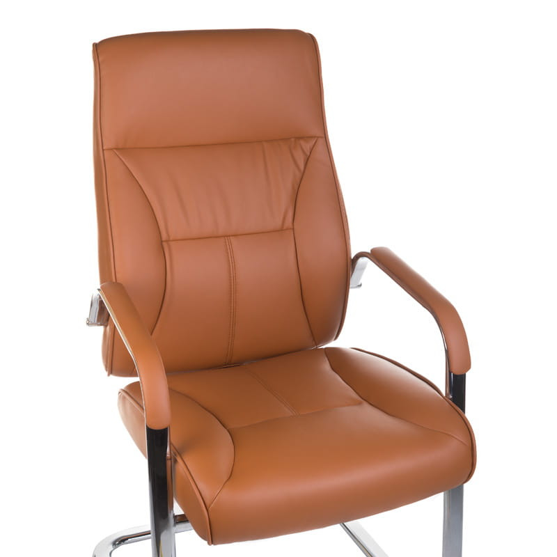 Fotel konferencyjny CorpoComfort BX-5085C Brązowy