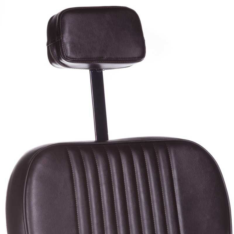 Fotel Barberski Olaf Bh-3273 Brązowy