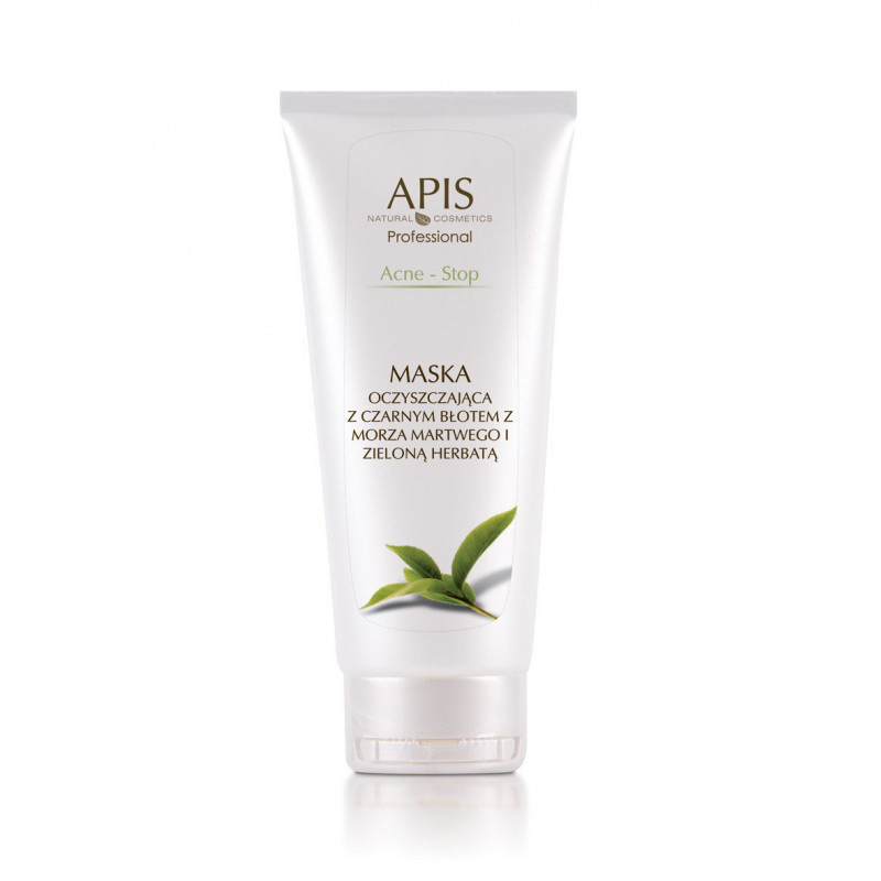 Apis Acne-Stop Maska Oczyszczająca Z Czarnym Błotem 200ml