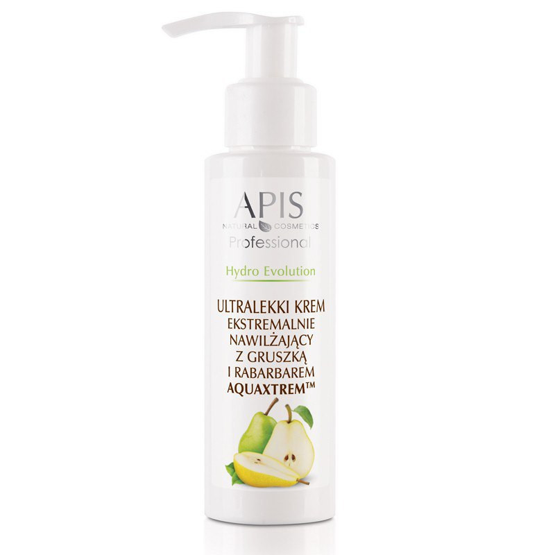 Apis Hydro Evolution Ultralekki Krem Ekstremalnie Nawilżający Z Gruszką I Rabarbarem Aquaxtrem™ 100ml