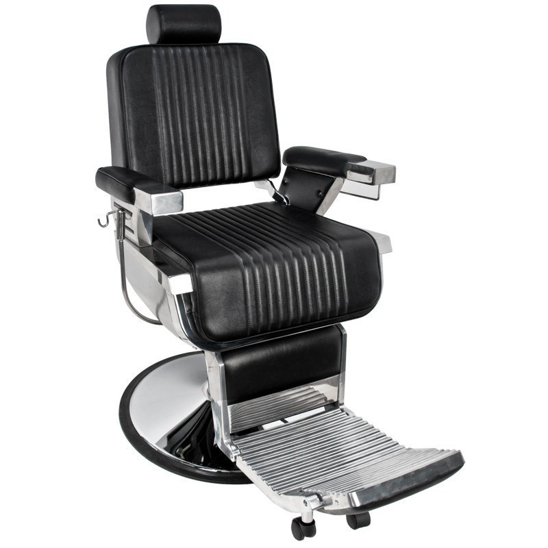 Gabbiano Fotel Barberski Royal Czarny 