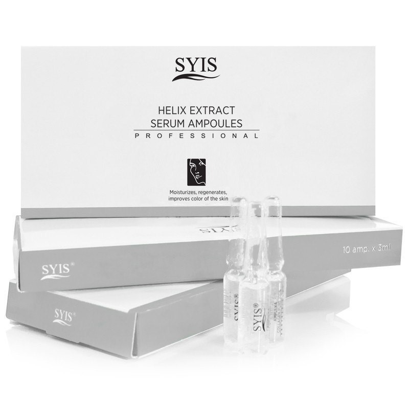 Syis Ampułki Ze Śluzem Ślimaka Helix Extract Serum 10x3 Ml 