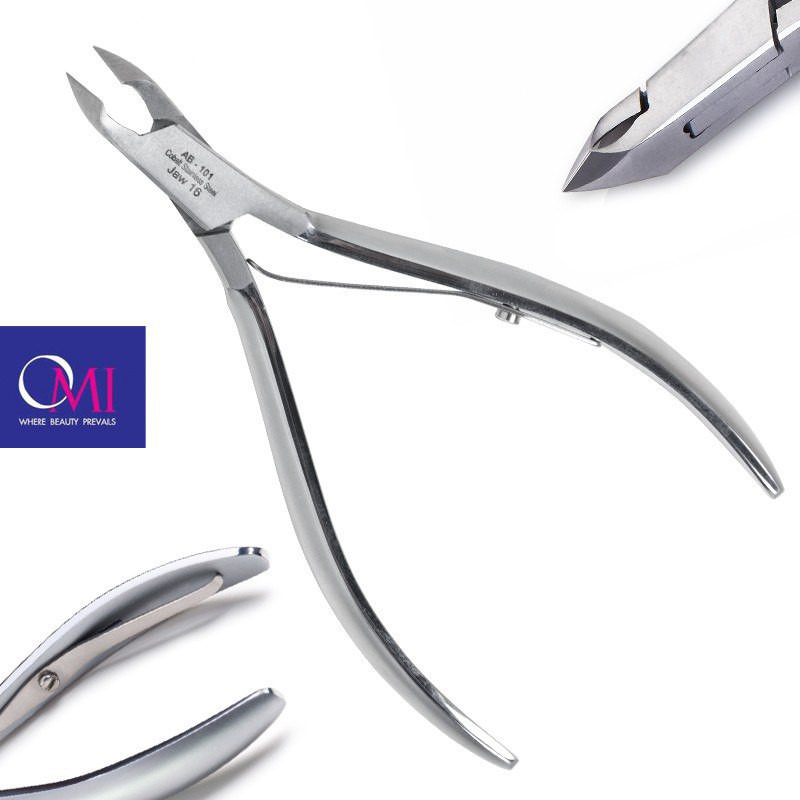 Omi Pro-Line Cążki Ab-101 Acrylic Nail Nippers Jaw16/6 Mm Box Joint