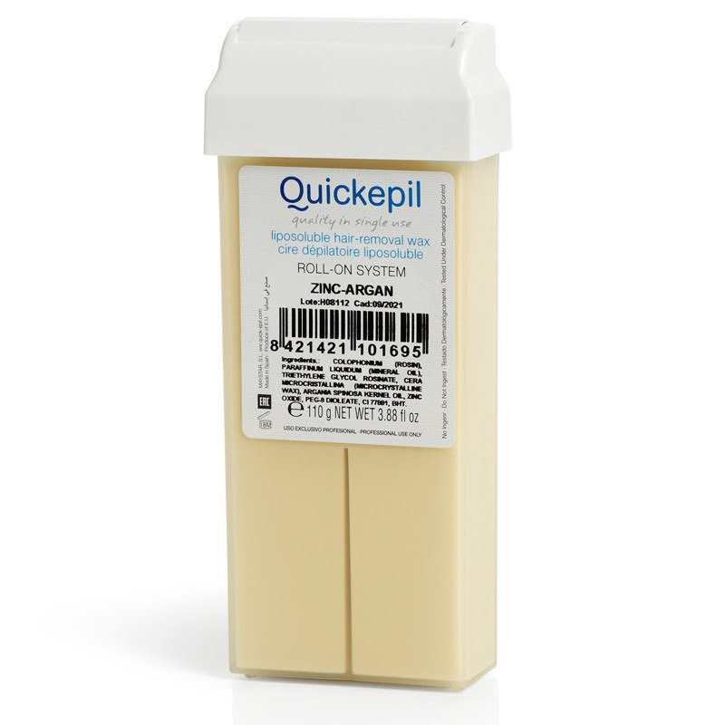 Quickepil Wosk Do Depilacji Rolka Zink-Argan 100g