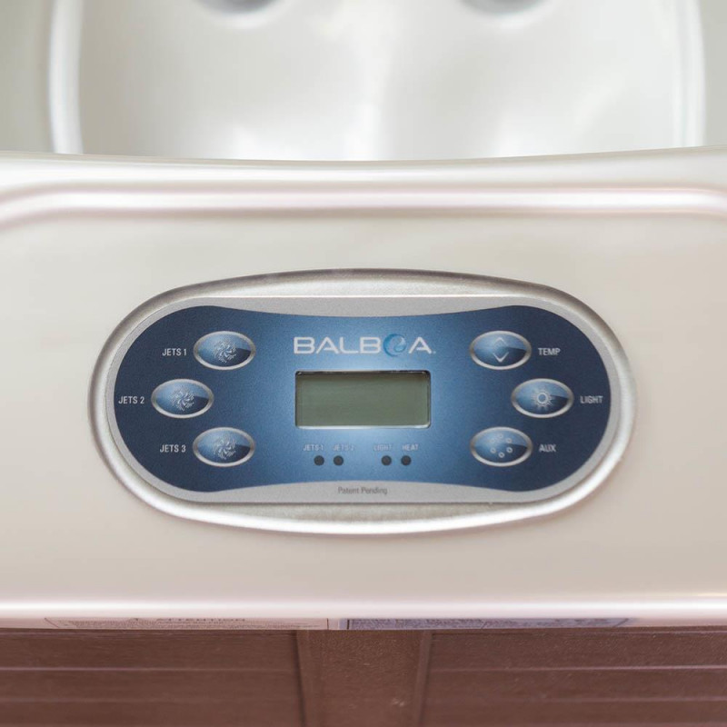 Jacuzzi ogrodowe SPA z hydromasażem 3os Korfu